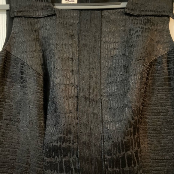 ANNE KLEIN BLACK DRESS NWT. Cute details Size 4. - Picture 9 of 9